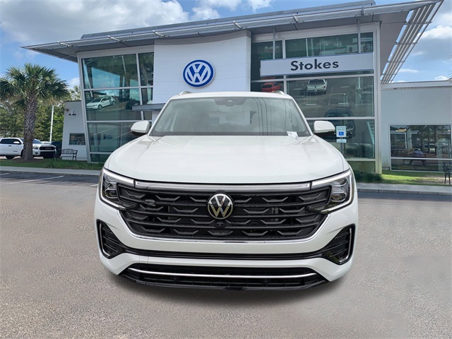 2026 Volkswagen Atlas Cross Sport 2.0T SEL Premium R-Line White at Stokes Volkswagen