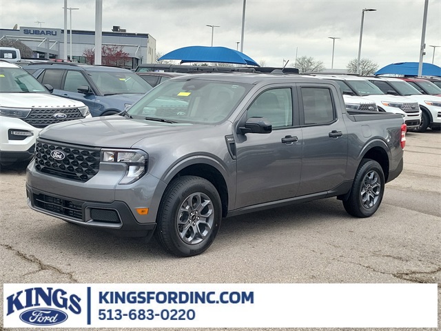 Carbonized Gray Metallic 2025 Ford Maverick XLT SuperCrew AWD Pickup Truck All-Wheel Drive Continuously Variable Transmission
