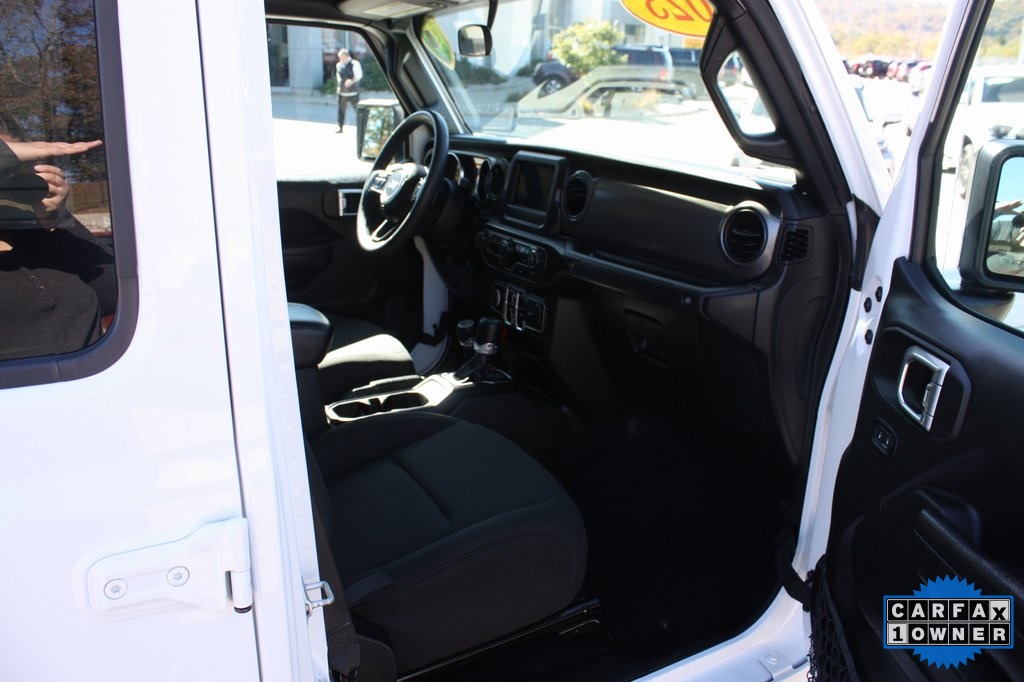 Used Bright White Clearcoat 2023 Jeep Gladiator Sport for Sale in