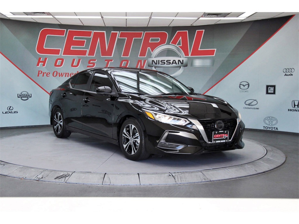 2020 Nissan Sentra SV Black at Durrett Motor Company