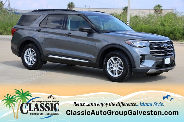 2025 Ford Explorer Active Gray at Classic Ford Galveston