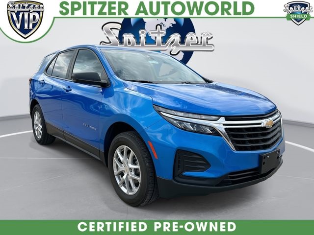 Riptide Blue Metallic 2024 Chevrolet Equinox LS AWD with 1LS SUV / Crossover Four-Wheel Drive 6-Speed Automatic Overdrive