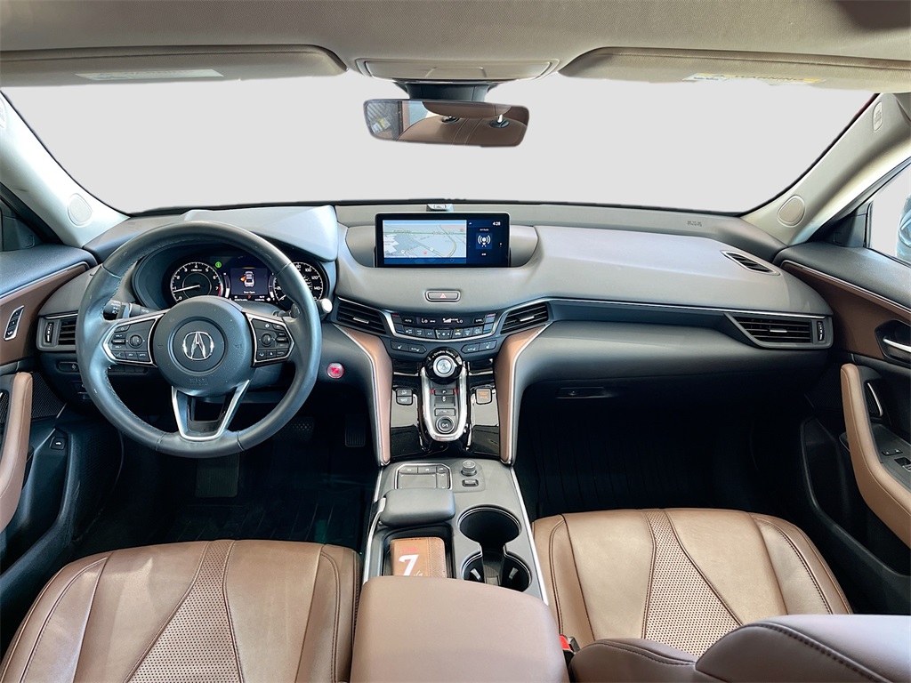 2021 Acura TLX Technology Package White at Westside Lexus