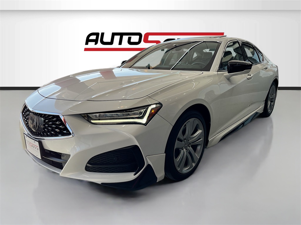 2021 Acura TLX Technology Package White at Westside Lexus