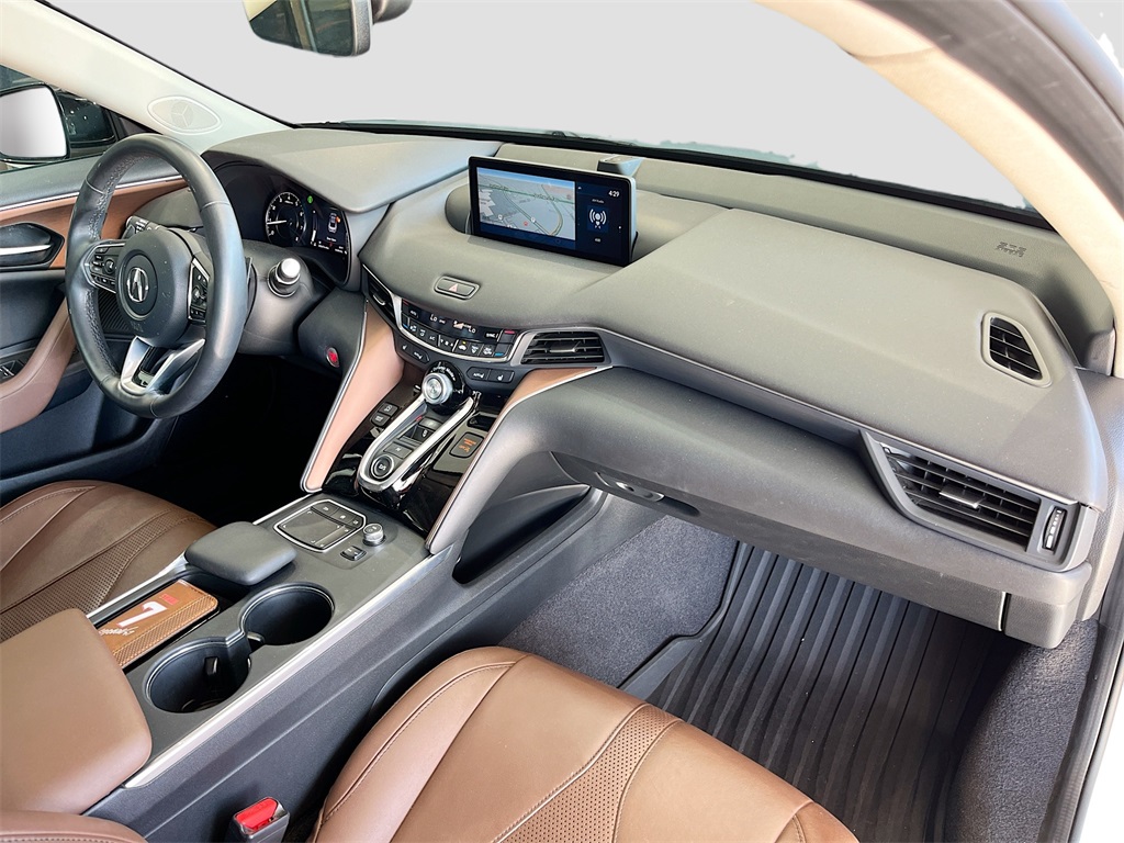 2021 Acura TLX Technology Package White at Westside Lexus