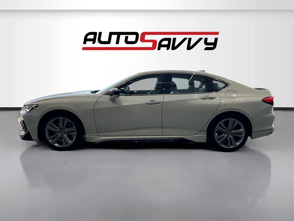 2021 Acura TLX Technology Package White at Westside Lexus