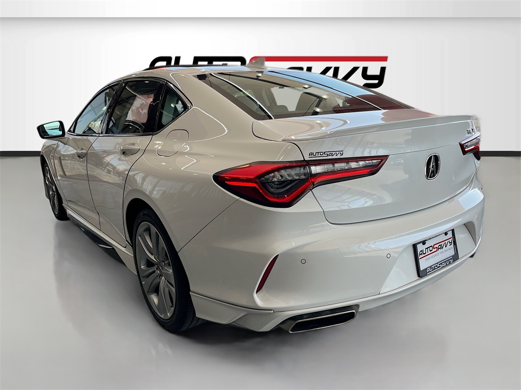 2021 Acura TLX Technology Package White at Westside Lexus