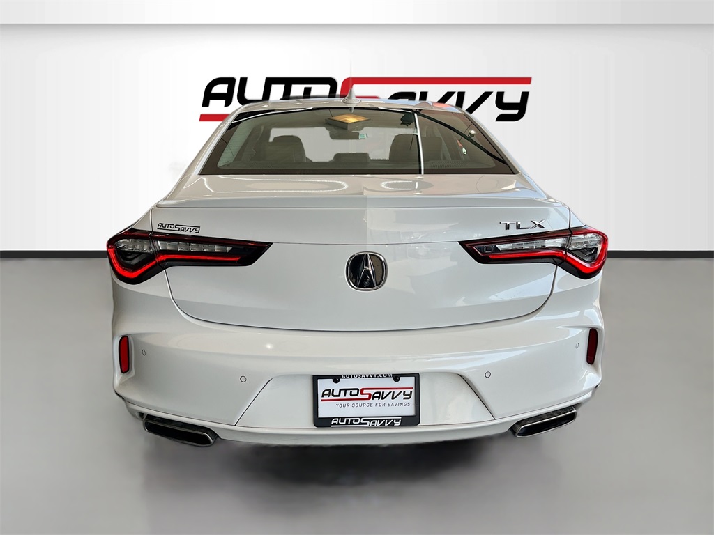 2021 Acura TLX Technology Package White at Westside Lexus