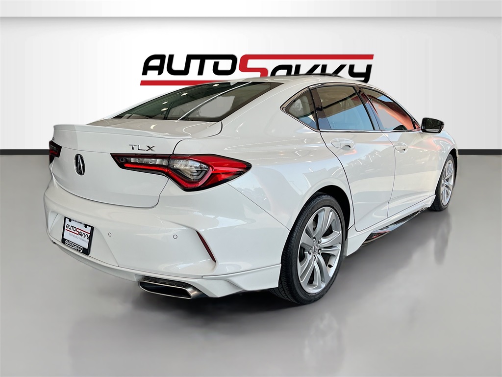 2021 Acura TLX Technology Package White at Westside Lexus