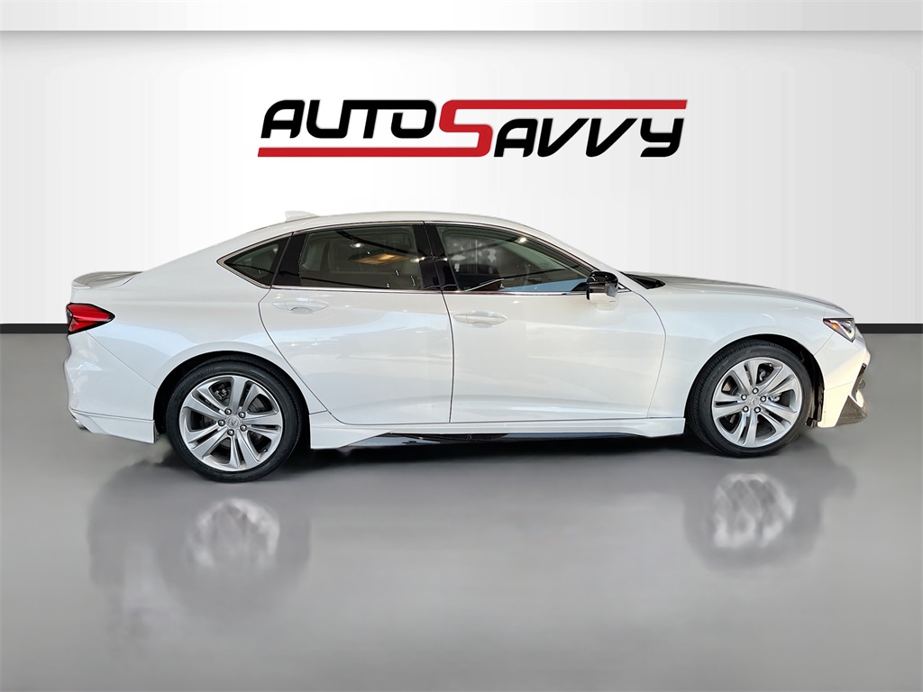 2021 Acura TLX Technology Package White at Westside Lexus