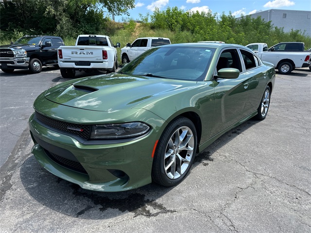 Certified 2021 Dodge Charger GT with VIN 2C3CDXHG8MH629054 for sale in Kansas City