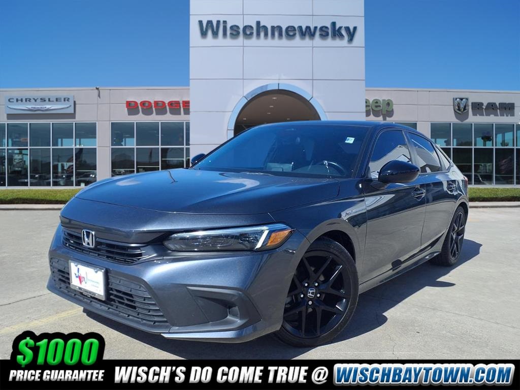 2022 Honda Civic Sport Gray at DeMontrond Gulf Freeway