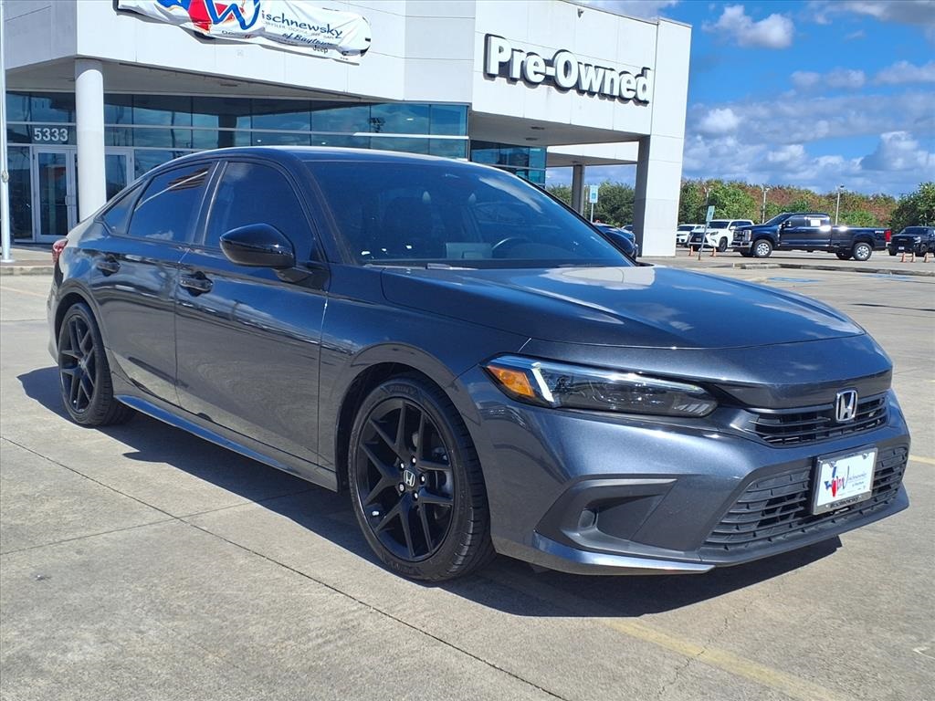 2022 Honda Civic Sport Gray at DeMontrond Gulf Freeway