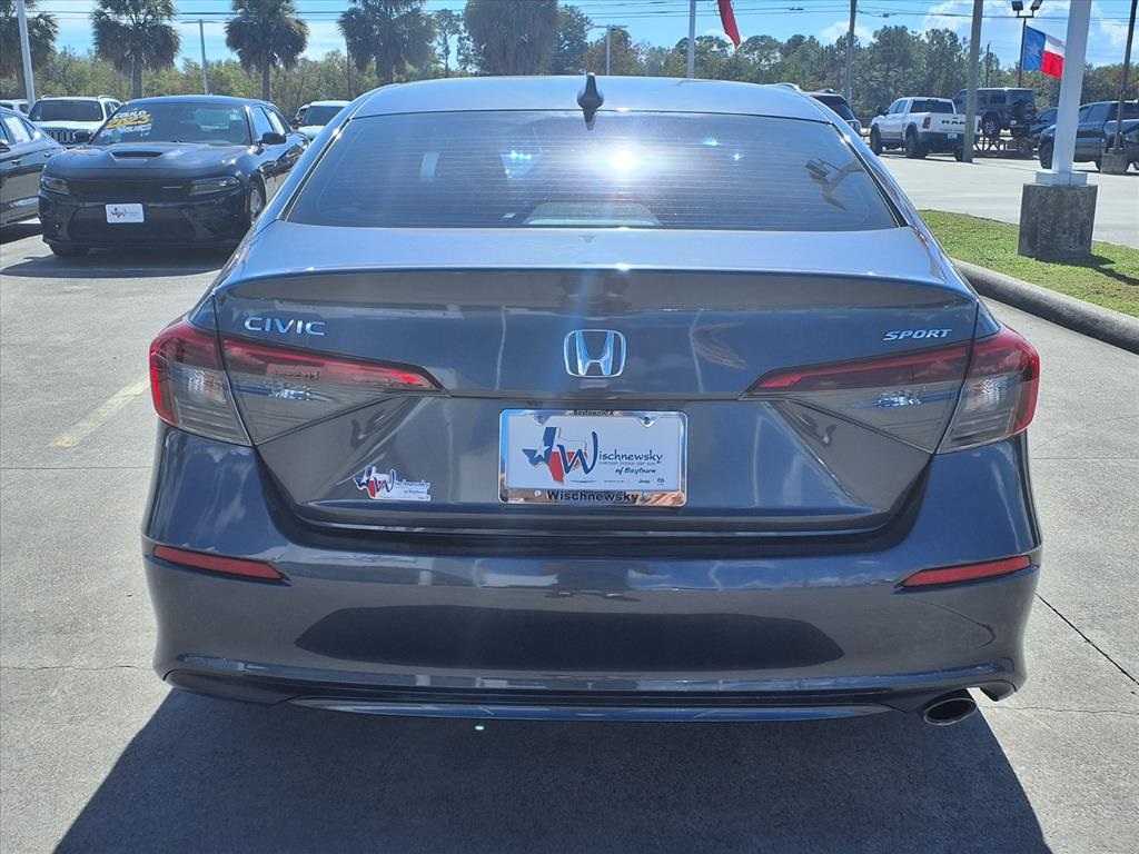 2022 Honda Civic Sport Gray at DeMontrond Gulf Freeway