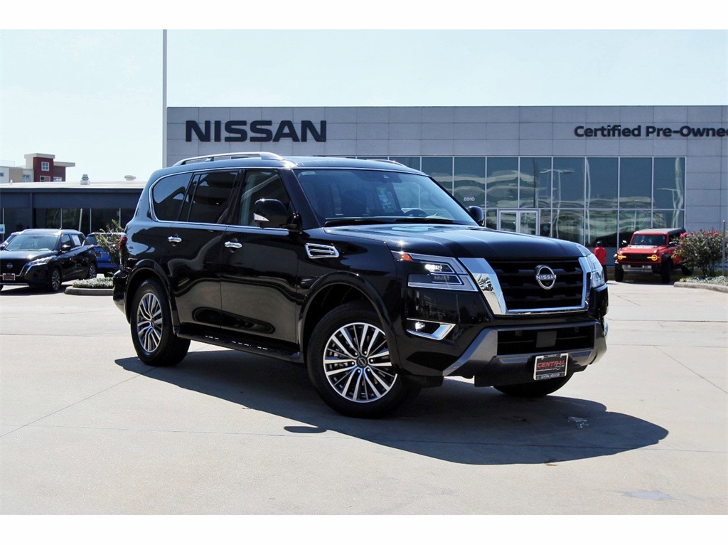 2024 Nissan Armada SL Black at Central Houston Nissan