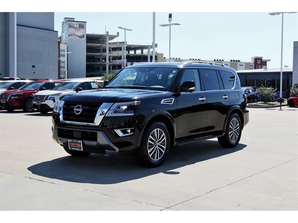 2024 Nissan Armada SL Black at Central Houston Nissan
