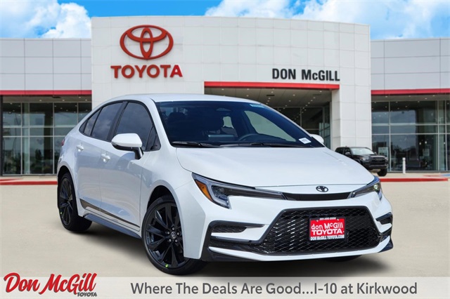 2026 Toyota Corolla SE White at Baytown Hyundai