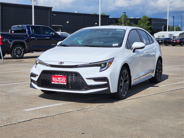 2026 Toyota Corolla SE White at Baytown Hyundai