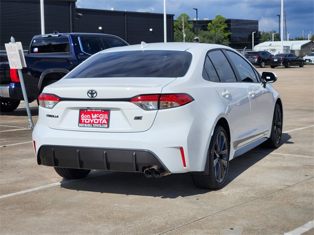 2026 Toyota Corolla SE White at Baytown Hyundai