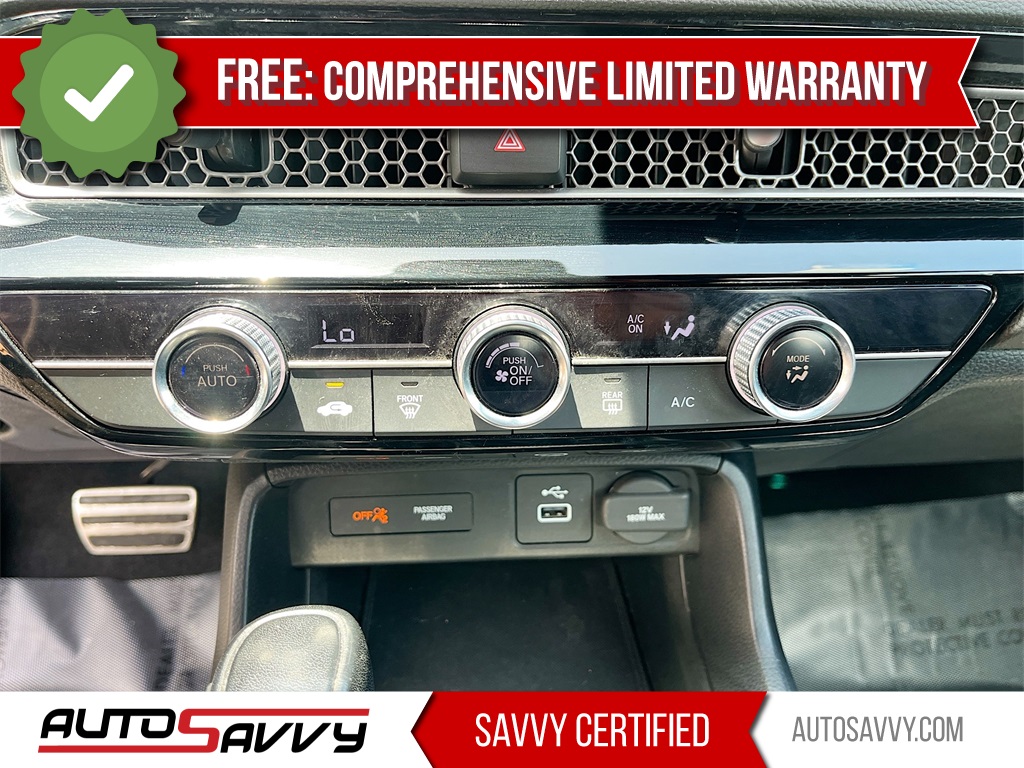 2023 Honda Civic Sport White at South Houston Nissan