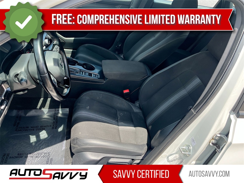 2023 Honda Civic Sport White at South Houston Nissan