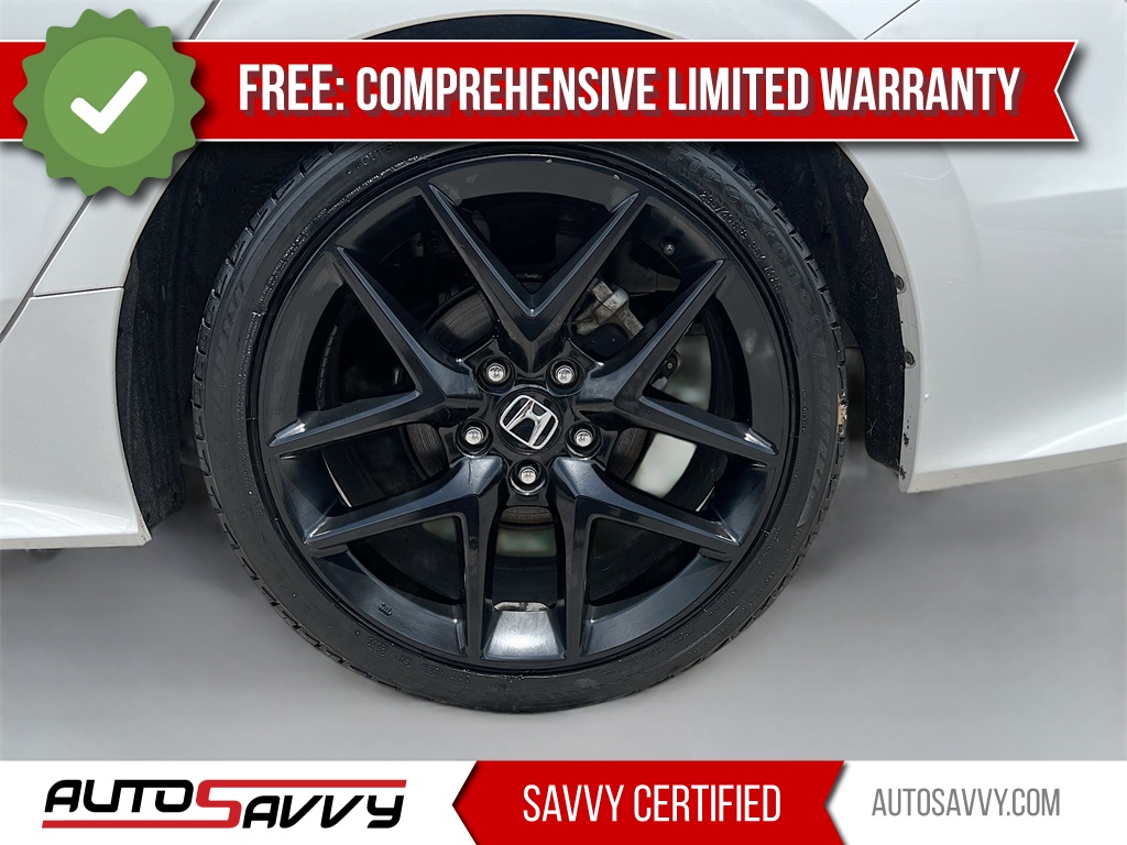 2023 Honda Civic Sport White at South Houston Nissan