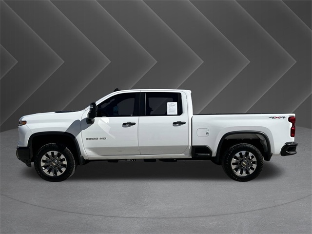 2024 Chevrolet Silverado 2500HD Custom White at Classic Chevrolet Galveston
