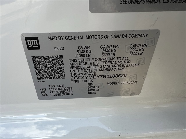 2024 Chevrolet Silverado 2500HD Custom White at Classic Chevrolet Galveston