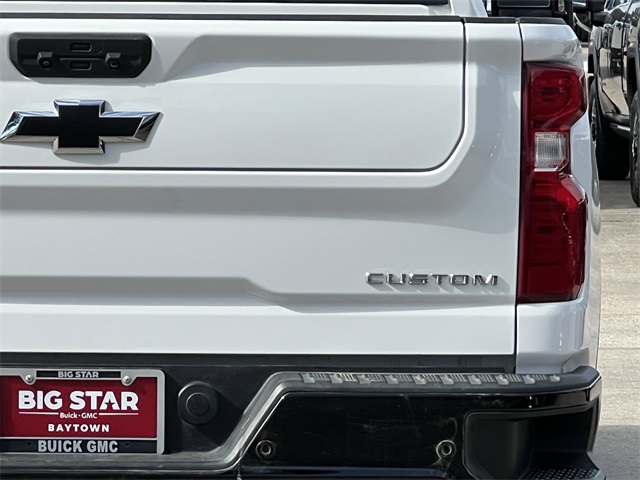 2024 Chevrolet Silverado 2500HD Custom White at Classic Chevrolet Galveston