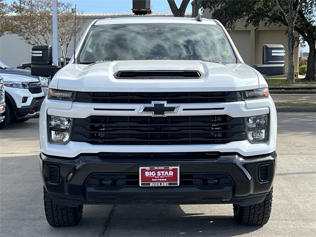 2024 Chevrolet Silverado 2500HD Custom White at Classic Chevrolet Galveston