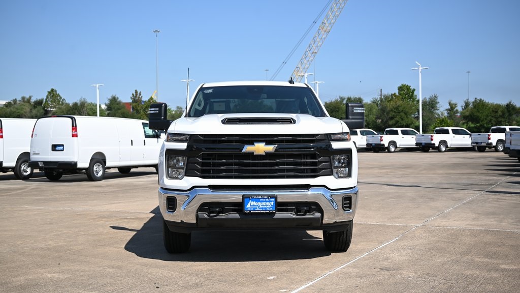 2025 Chevrolet Silverado 2500HD Work Truck White at Classic Elite Chevrolet Sugar Land