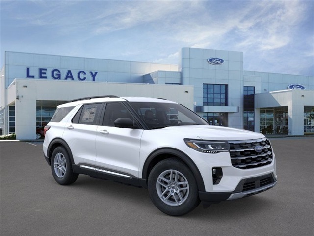 2025 Ford Explorer Active White at Wharton Ford