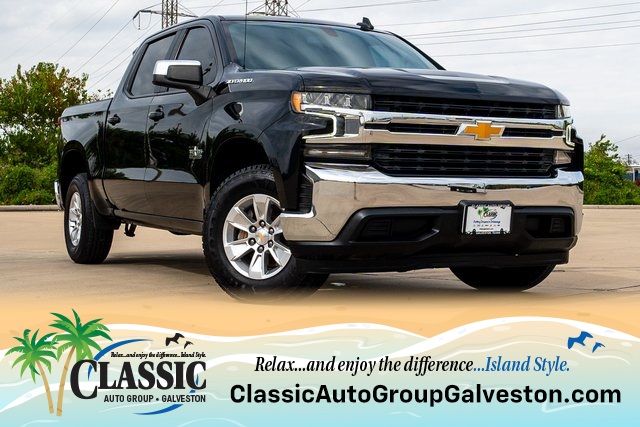 2021 Chevrolet Silverado 1500 LT Black at Classic Chevrolet Galveston