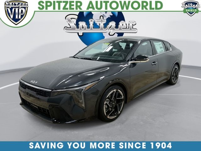 Interstellar Gray 2026 Kia K4 GT-Line FWD Sedan Front-Wheel Drive Continuously Variable Transmission