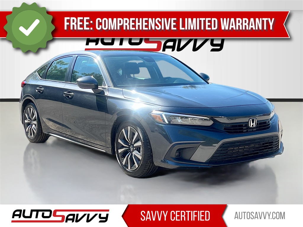 2024 Honda Civic EX-L Gray at AutoSavvy Houston Northwest