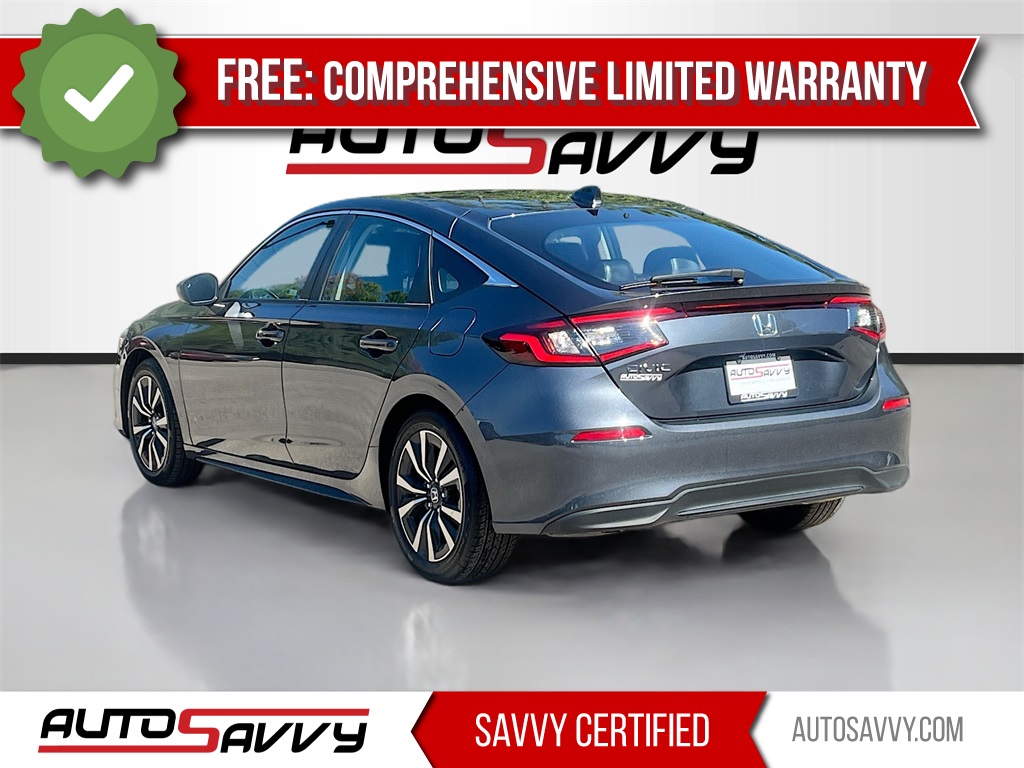 2024 Honda Civic EX-L Gray at AutoSavvy Houston Northwest
