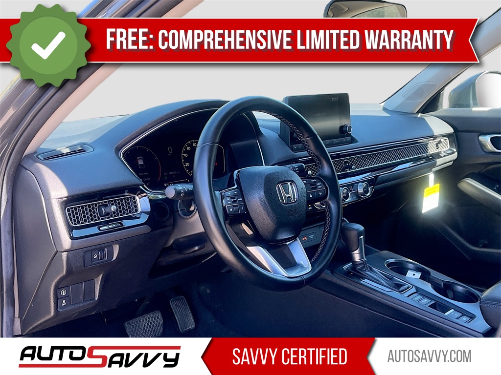 2024 Honda Civic EX-L Gray at AutoSavvy Houston Northwest