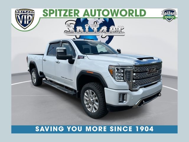 White Frost Tricoat 2023 GMC Sierra 3500HD Pickup Truck Four-Wheel Drive Automatic