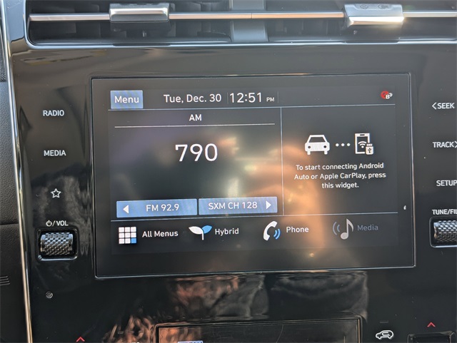 2022 Hyundai Tucson Hybrid SEL Convenience Silver at Baytown Hyundai