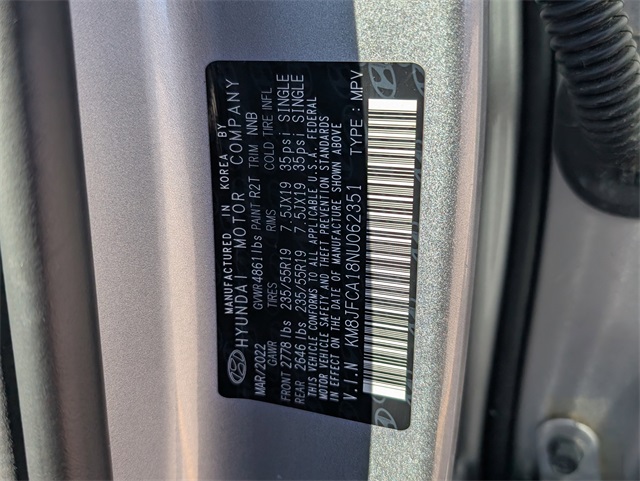 2022 Hyundai Tucson Hybrid SEL Convenience Silver at Baytown Hyundai