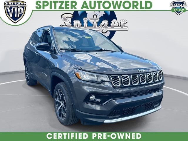 Baltic Gray Metallic Clearcoat 2024 Jeep Compass SUV / Crossover Four-Wheel Drive 8-Speed Automatic