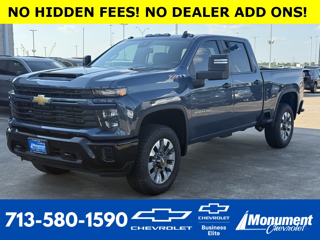 2026 Chevrolet Silverado 2500HD Custom Blue at Classic Chevrolet Galveston