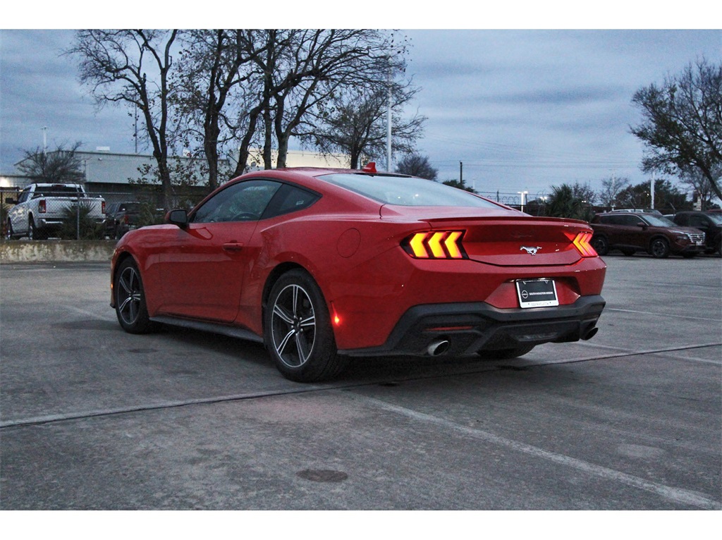 2024 Ford Mustang EcoBoost Premium Red at South Houston Nissan