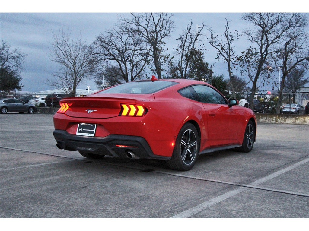 2024 Ford Mustang EcoBoost Premium Red at South Houston Nissan