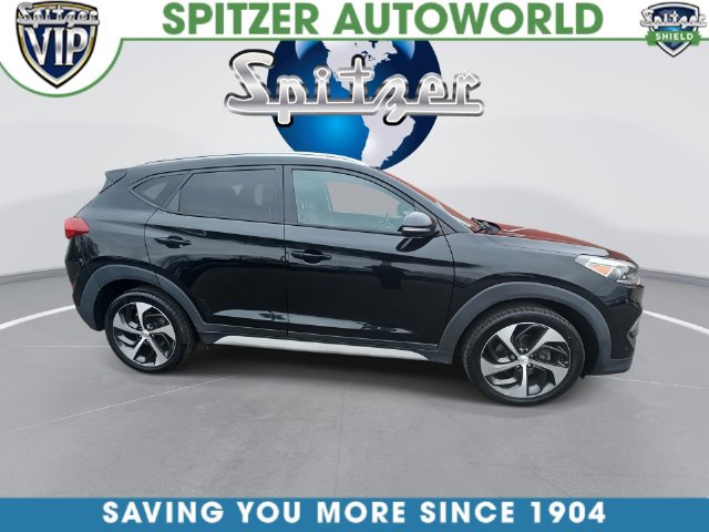 Black Noir Pearl 2018 Hyundai Tucson SUV / Crossover Front-Wheel Drive 6-Speed Automatic