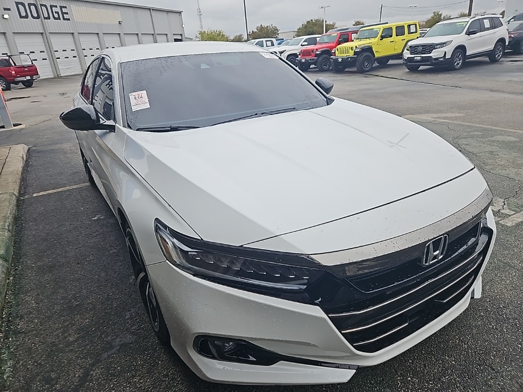 Used Car 2021 Honda Accord  Sport Special Edition For Sale Under $30,000 In San Marcos, Texas