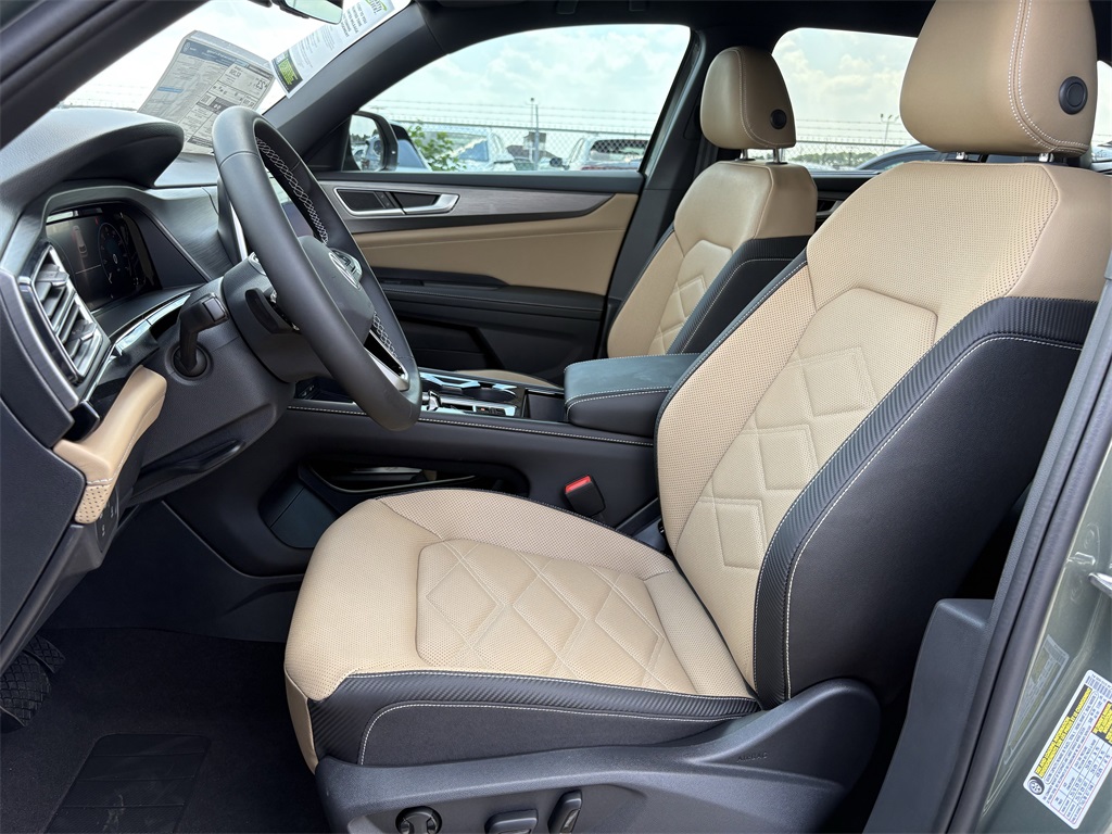 2026 Volkswagen Atlas Cross Sport 2.0T SE w/Technology Green at DeMontrond Automotive Group