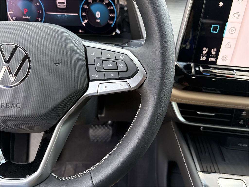 2026 Volkswagen Atlas Cross Sport 2.0T SE w/Technology Green at DeMontrond Automotive Group