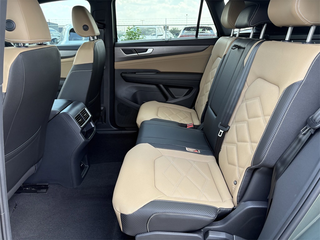 2026 Volkswagen Atlas Cross Sport 2.0T SE w/Technology Green at DeMontrond Automotive Group