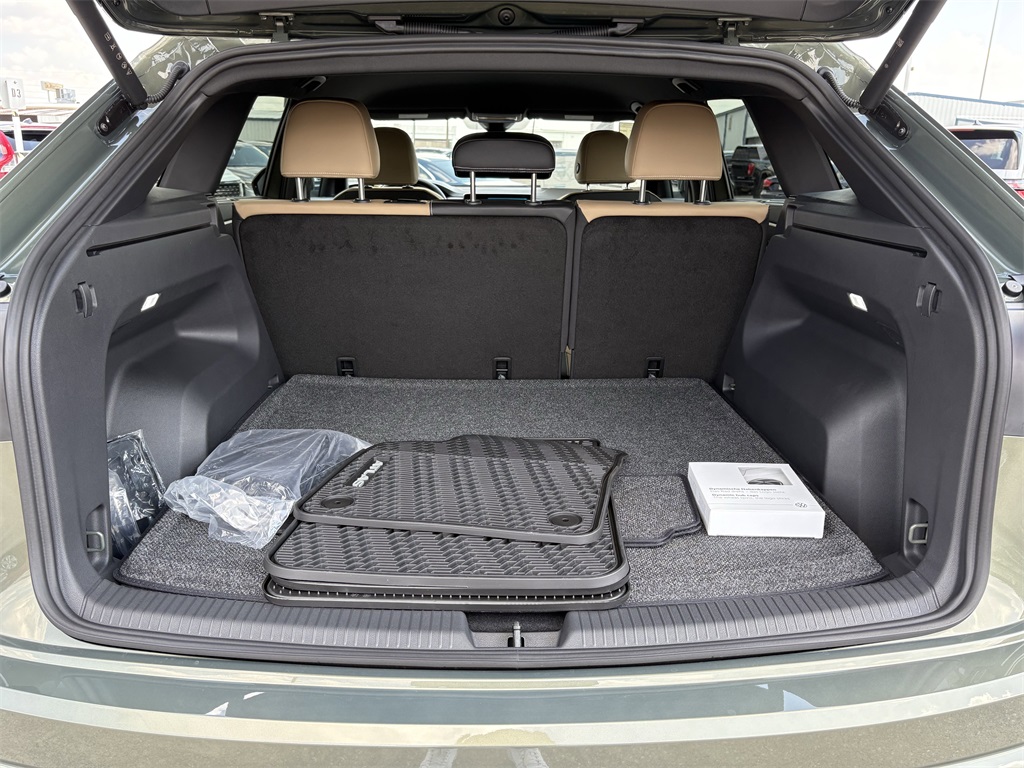 2026 Volkswagen Atlas Cross Sport 2.0T SE w/Technology Green at DeMontrond Automotive Group